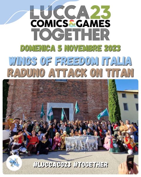 Raduno e Parata Attacco dei Giganti - Wings of Freedom Italia