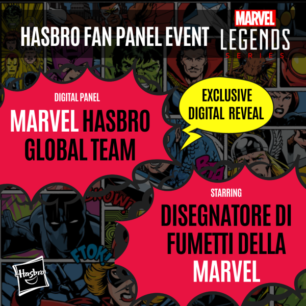 HASBRO FAN, un panel-evento dedicato al mondo Marvel!