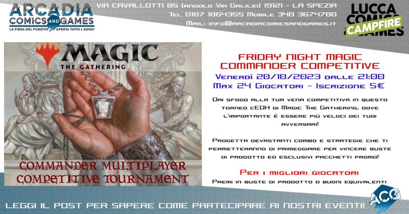 Magic The Gathering: FNM Commander Competitive