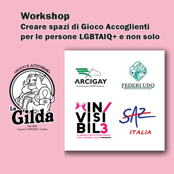Costruire reti e spazi di gioco accoglienti per le persone LGBTQIA+ e non solo 