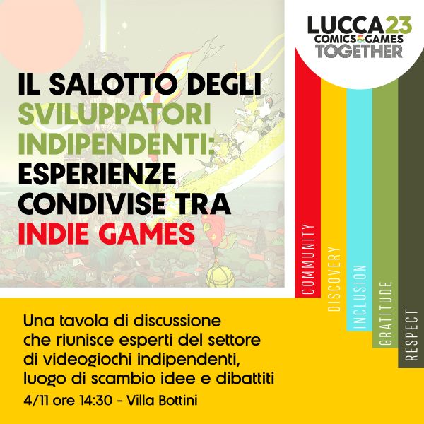 Il salotto degli sviluppatori indipendenti: esperienze condivise tra indie games