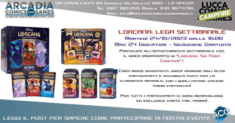 Lorcana: Lega Settimanale