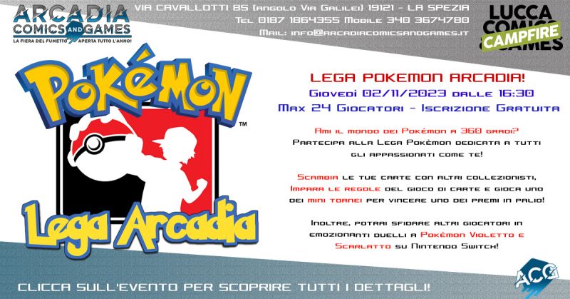 Pokémon: Lega Arcadia!