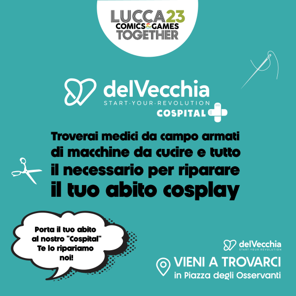 Cospital: dove riparare i costumi dei cosplayers