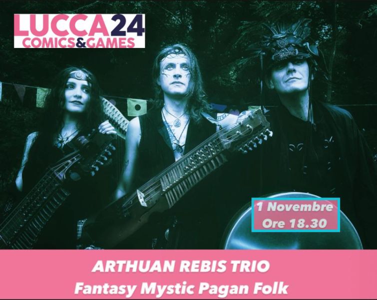 ARTHUAN REBIS TRIO Fantasy Mystic Pagan Folk live show