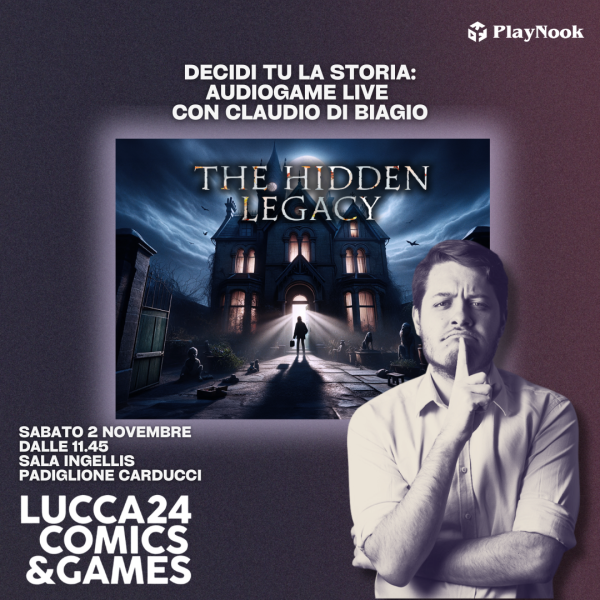 Decidi tu la Storia: AudioGame Live con Claudio Di Biagio