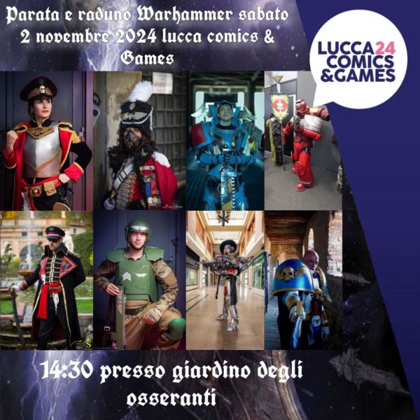 Raduno parata Warhammer 40k