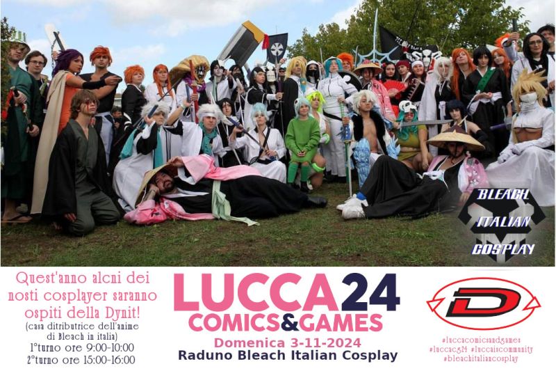 Parata e Raduno Bleach Italian Cosplay