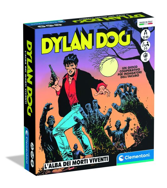 Clementoni Presenta il board game ufficiale di Dylan Dog, "L'alba dei morti viventi"