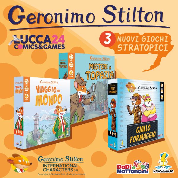 Geronimo Stilton: 3 Nuovi Giochi Stratopici