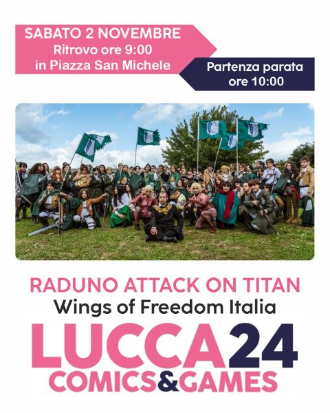 Raduno Parata Attacco dei giganti